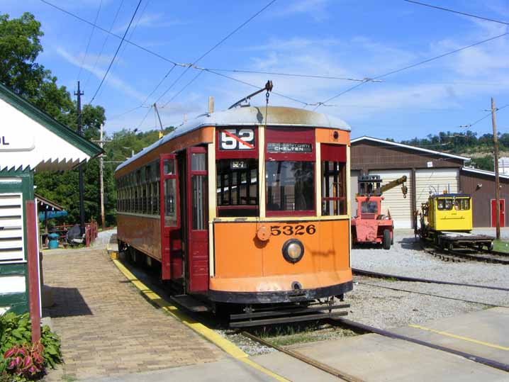 Philadelphia Brill streetcar 5326